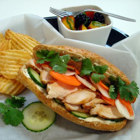 Grilled Chicken Banh Mi. Photo by spicyperspective