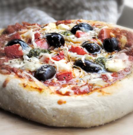Greek Pizza. Photo by Andi of Longmeadow Farm