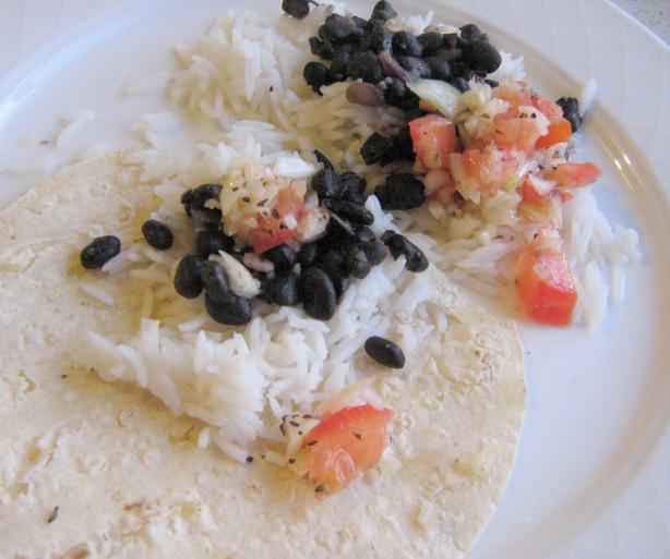 Bistro Black Beans & Rice. Photo by chefdownunda