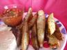Spicy Potato Wedges With Chili Dip. Recipe by Pink_Diamond