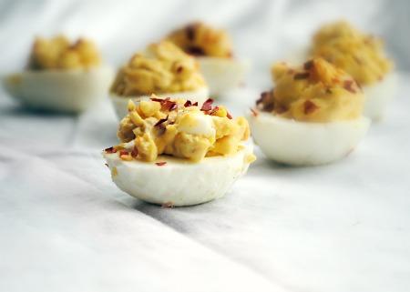 4-Pepper Deviled Eggs(Alton Brown). Photo by Andi of Longmeadow Farm