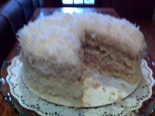 Coconut Layer Cake. Photo by Chef #573398