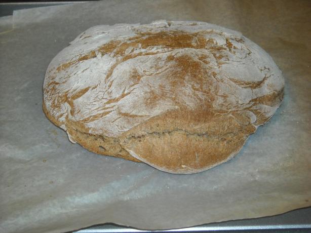 German Style Grey Bread (Rye-Wheat Mix) Graubrot. Photo by bur0203