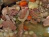 Navy Bean Soup With Ham and Vegetables. Recipe by Desert Mojo