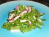 Snow Pea and Radish Slaw. Recipe by Lori Mama
