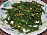 Yummy Garlicky Green Beans. Photo by KateL