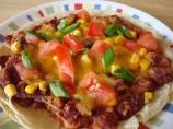 Vegetarian Tamale Pizza