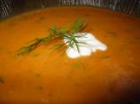 Creamy Roasted Pepper Soup. Photo by Oliver & Fischer's Mommy