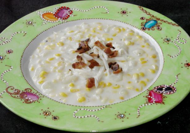 Lowfat Creamy Potato Corn Chowder. Photo by Boomette