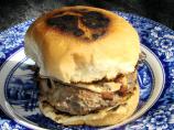 Apple and Cheddar Burgers