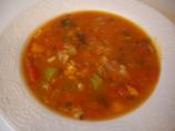 Fresh Tomato and Rice Soup