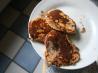 Healthy Peanut Butter Chocolate Chip Cookie Dough Pancakes