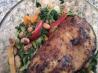 Cajun Chicken With Collard Greens