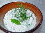 Fresh Yogurt Sauce for Grilled Meat or Fish
