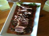 Seared Ahi Tuna Sea Steak over Mexi-Asian Salsa