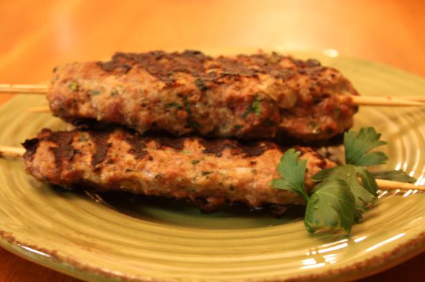 Lebanese Lamb Kefta (Lamb Kabobs). Photo by Sommer Clary