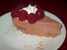 Chocolate Rasberry Frozen Cheesecake. Recipe by David04