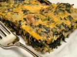 Brown Rice and Spinach Casserole