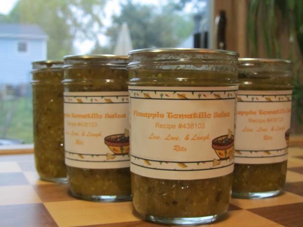 Pineapple Tomatillo Salsa. Photo by Rita~