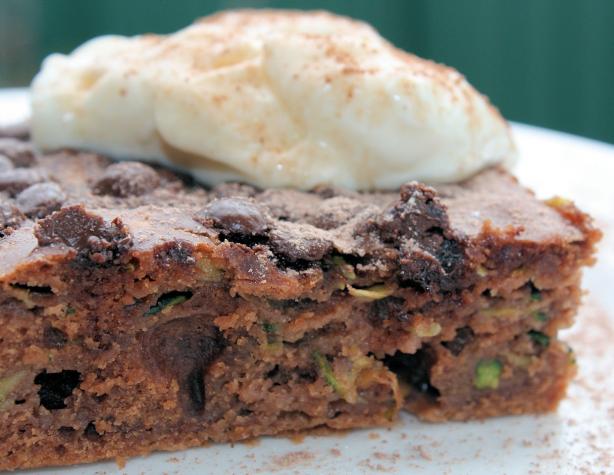 Won't Kill the Diet Chocolate Cinnamon Zucchini Cake. Photo by **Jubes**