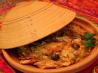 Moroccan Tagine of Chicken With Apricots. Recipe by Sommer Clary