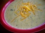 Creamy Broccoli and Cheddar Soup