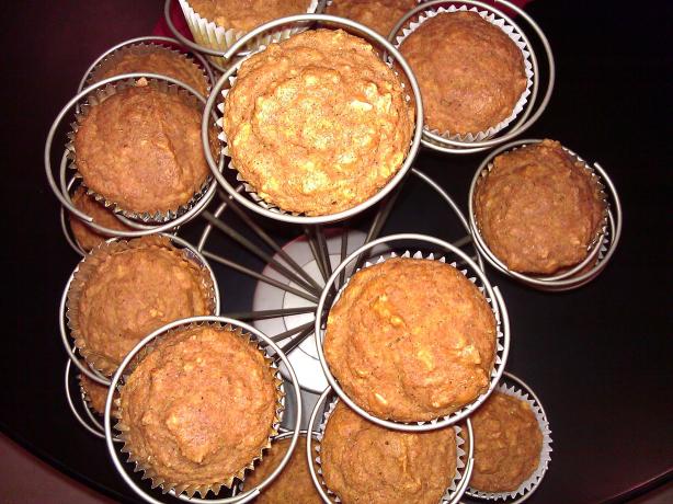 Moist Pumpkin Oatmeal Muffins. Photo by mersaydees