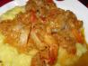 Shrimp Scampi With Preserved Lemon and Polenta. Recipe by threeovens