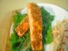 Grilled Creole Mustard-Ginger Glazed Salmon. Recipe by breezermom