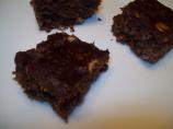 Oatmeal Peanut Butter Fudge Bars (With a Hint of Banana)