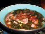 Ham, Bean and Swiss Chard Soup