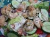 Popcorn Shrimp Salad. Recipe by gailanng