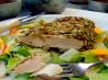 Pepita Crusted Chicken Salad With Sweet Adobo Vinaigrette. Recipe by spicyperspective