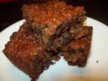 Banana- Chocolate Chip Peanut Butter Bars
