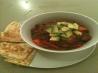 Chilli Con Carne With Cheese Quesadilla Triangles