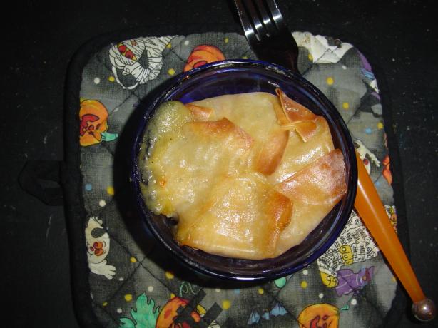 Chicken Pot Pie Bundles. Photo by jazzyrosez