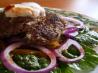 Middle Eastern Spiced Lamb Burger