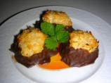 Chocolate Dipped Coconut Macaroons