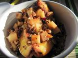 Sweet Acorn Squash With Apples and Craisins (Crock Pot)