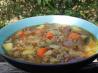 Soul Warming Veggie Beef Soup. Recipe by momaphet