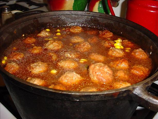 Magic Mexican Meatball Soup. Photo by True Texas