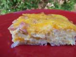 Low Fat Egg and Ham Breakfast Casserole