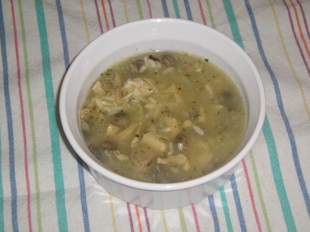Turkey and Wild Rice Soup. Photo by Edesia