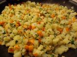 Parsley Potato Carrot Hash. Photo by dicentra