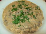 Pork Kidneys in Mushroom Sauce