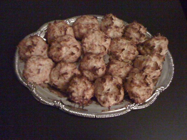 The Best Coconut Macaroons Ever!. Photo by Izzardine