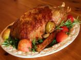 Roast Goose With Apples