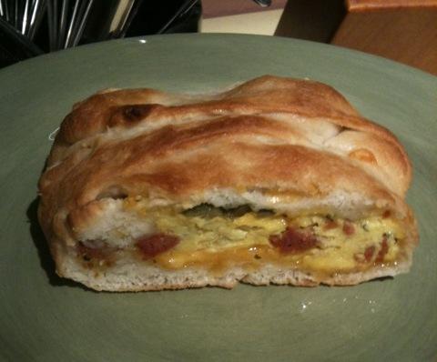 Jalapeno, Sausage, Jack, and Egg Breakfast Braid. Photo by Greeny4444