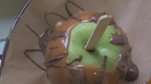 Caramel Apples. Photo by Nikki Dinki Cooking