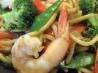 Sweet Chilli Prawn/Shrimp and Basil Noodles. Recipe by I'mPat